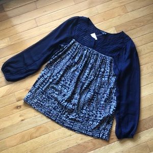 LUCKY BRAND NWT XS BOHO TOP